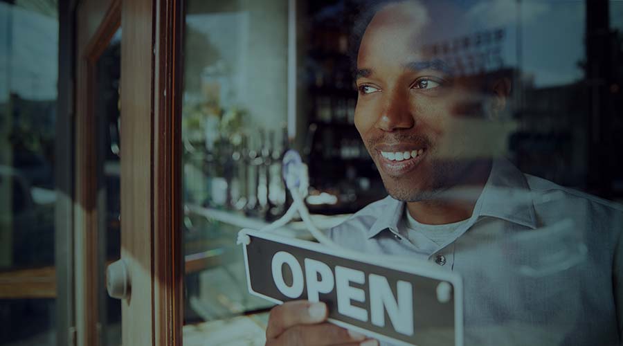 Black businesses open