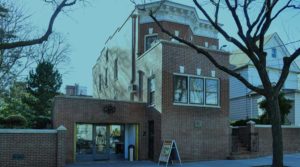 A photo of the outside of the Louis Armstrong House located in Queens, NY.